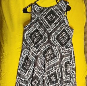 Grey Green swing dress